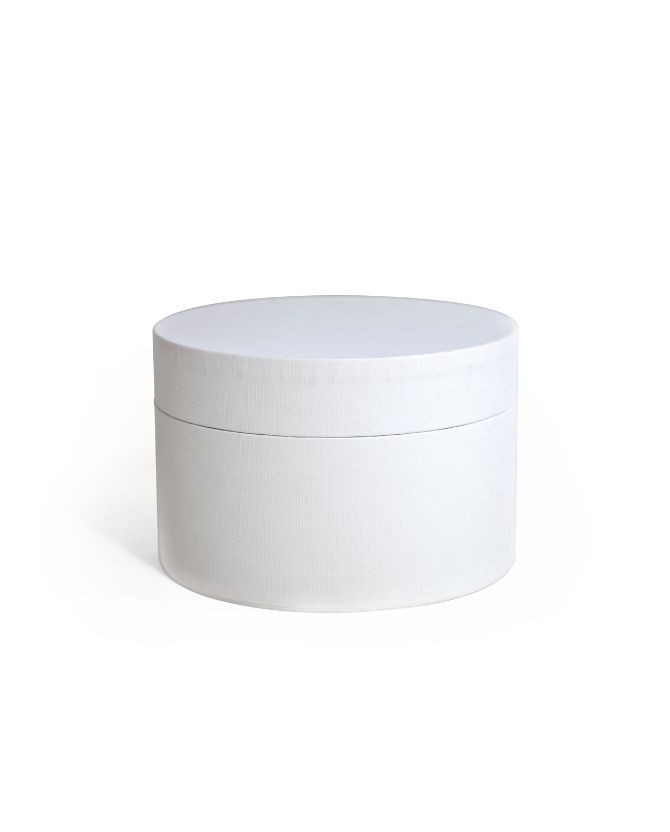 SCATOLA TONDA 150X100 BIANCO [J]