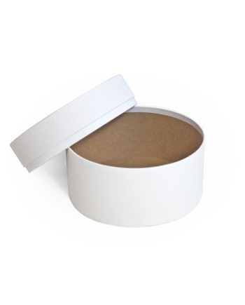 SCATOLA TONDA 150X100 BIANCO [J]