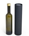 TUBO 65x290 NERO CON TAPPI IN METALLO [R]