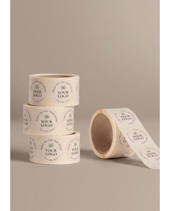 ETICHETTA ADESIVA PERSONALIZZATA Ø50mm