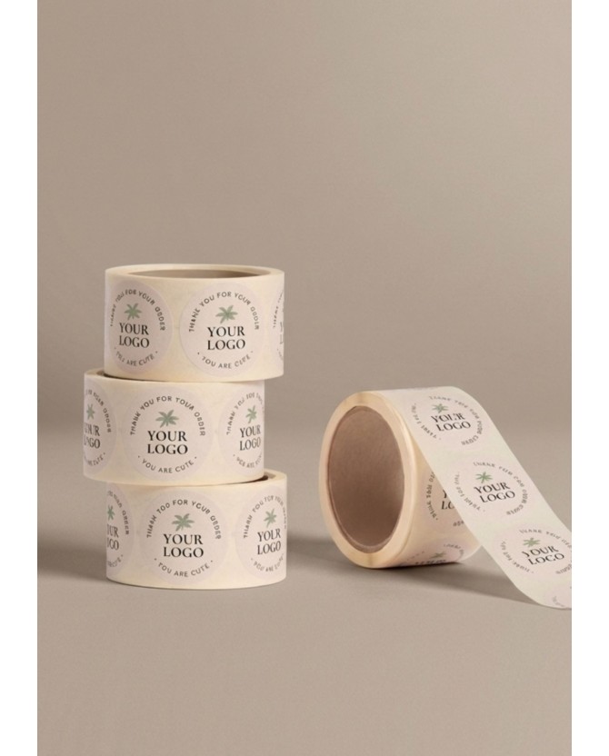 ETICHETTA ADESIVA PERSONALIZZATA Ø50mm