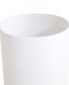 SCATOLA TONDA 109x180 BIANCO GOFFRATO [D]